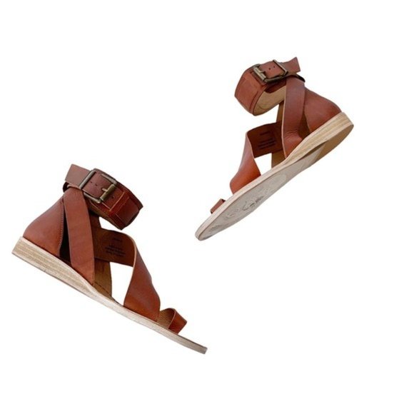 Free People Vale Boot Sandals Mahogany 39.5 NWT - Picture 4 of 16